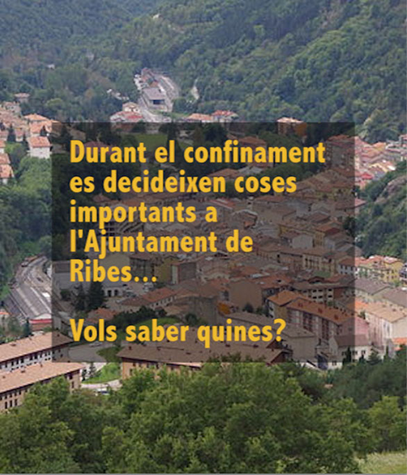 Vols veure el primer plenari telemàtic de Ribes de Freser?