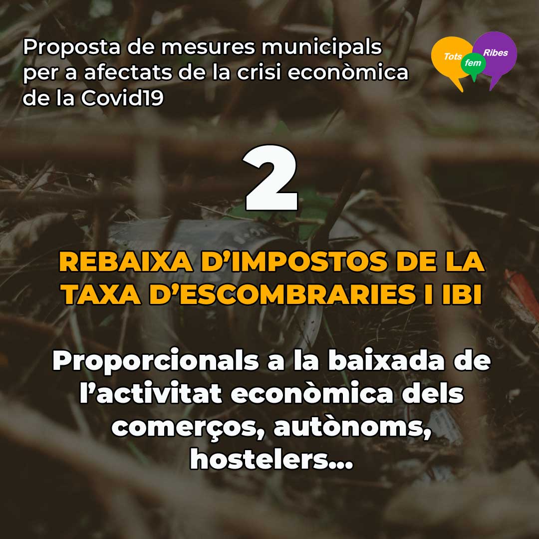 2. REBAIXA D'IMPOSTOS