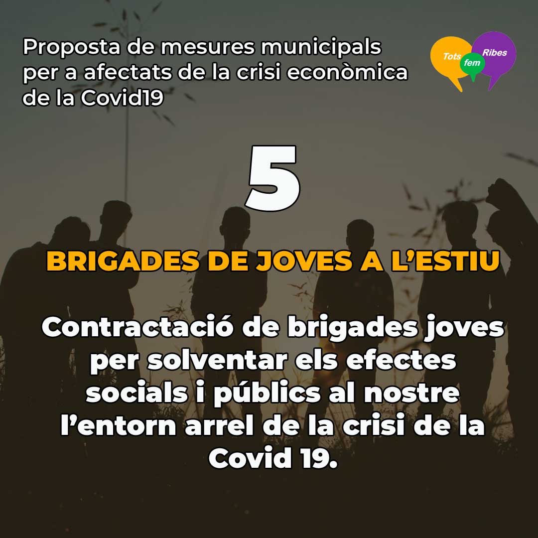 5. BRIGADES DE JOVES D'ESTIU